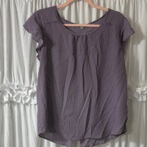Haute Monde Lavender Blouse